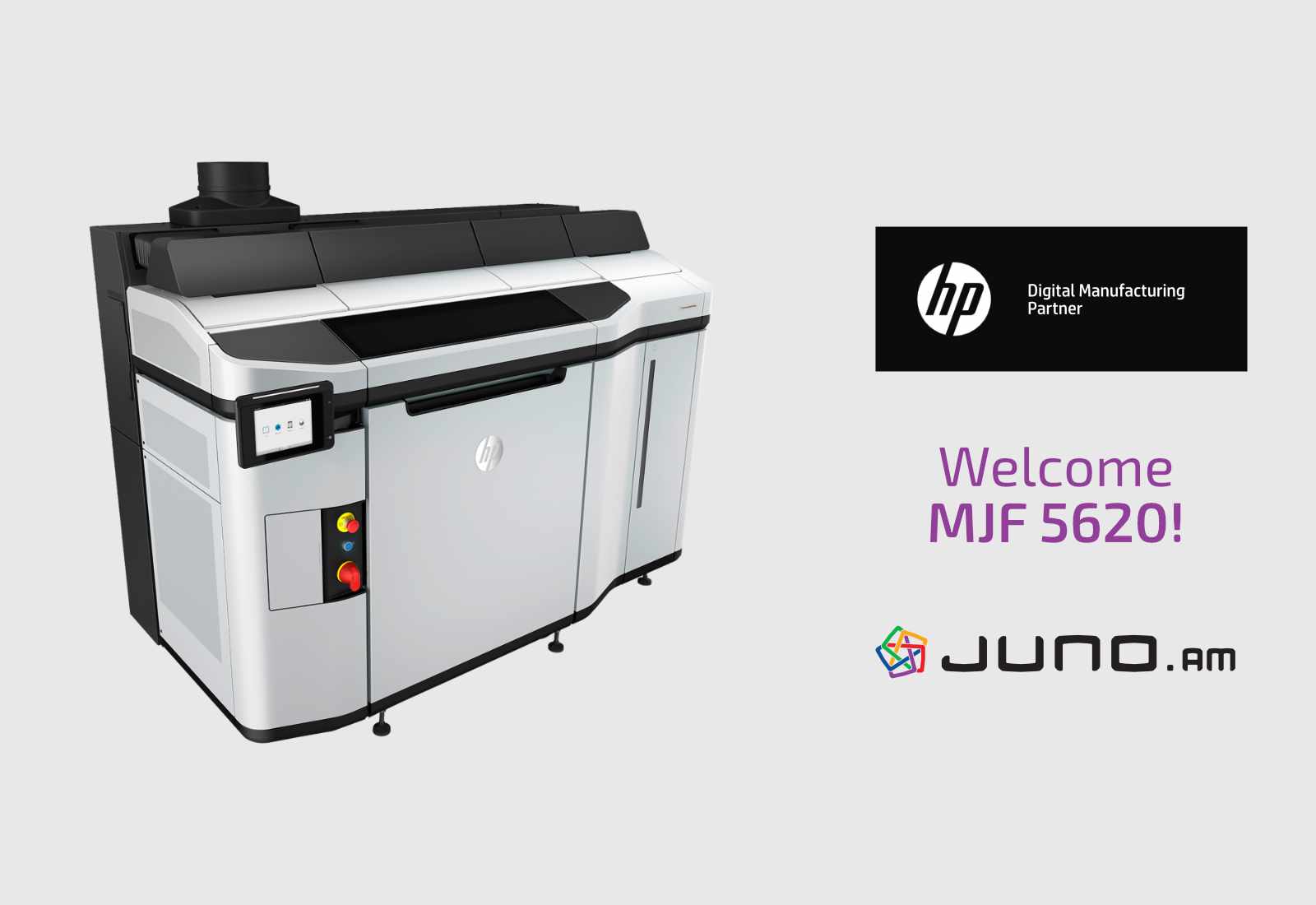 Nuova stampante HP MJF 5620