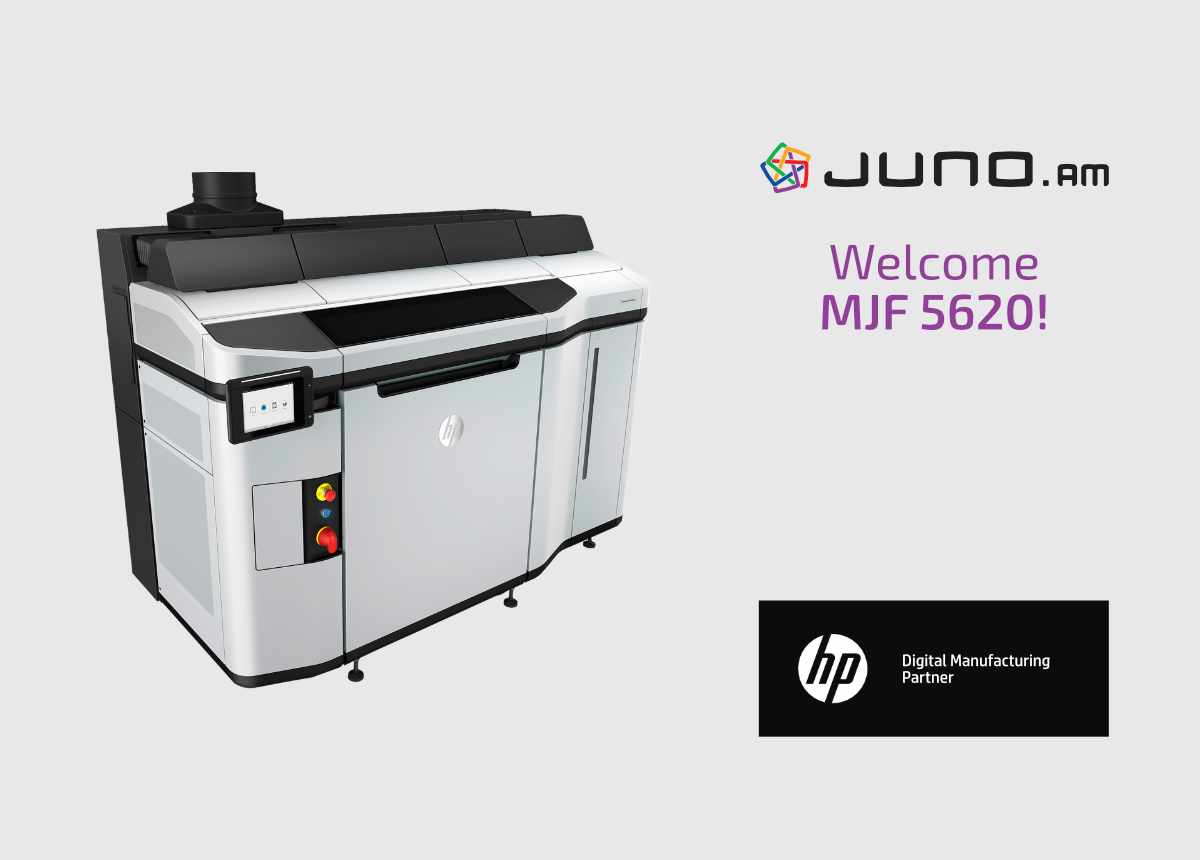 Nuova stampante HP MJF 5620